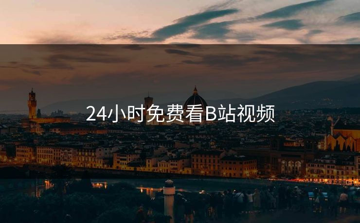 24小时免费看B站视频