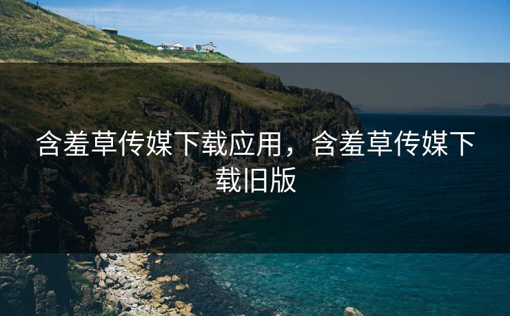 含羞草传媒下载应用，含羞草传媒下载旧版